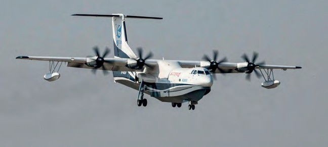 First flight for AG600 amphibian