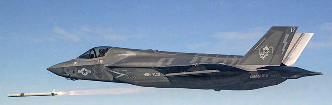 Lightning II launches ASRAAM