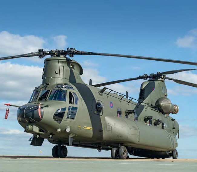 First Chinook HC5 for Odiham