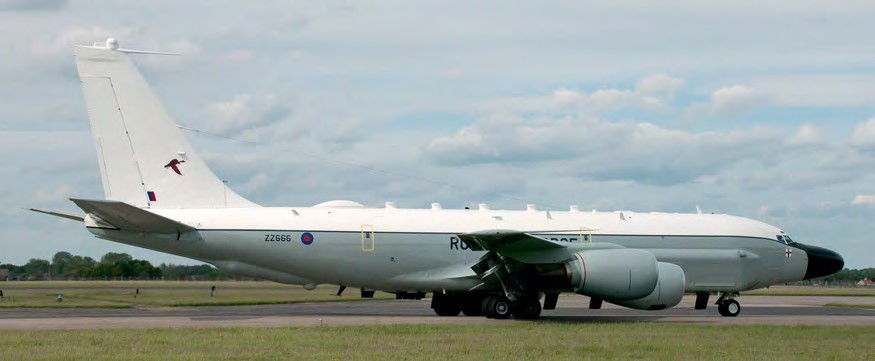 Third RAF Rivet Joint arrives in UK