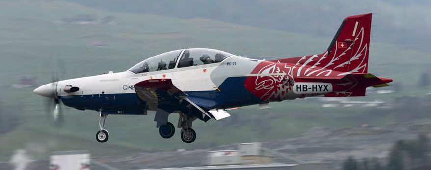 First flight for new QinetiQ PC-21
