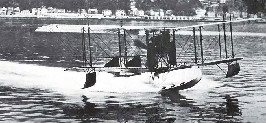 In the air and on the water