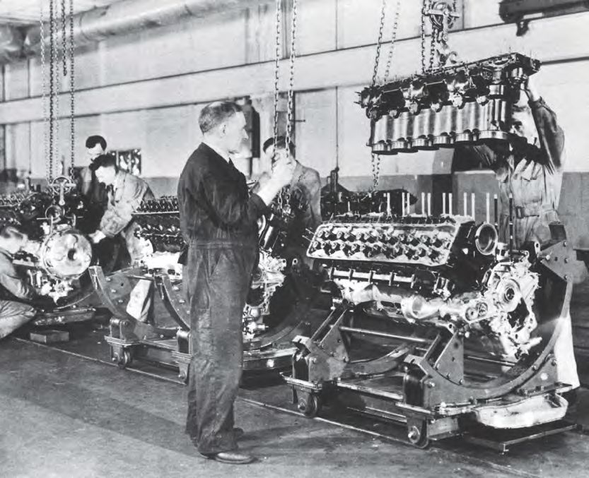 Many factories built the Merlin