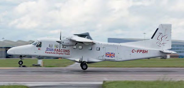 New ‘jump platform’ for RAF Falcons