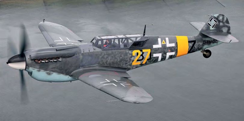 Bf 109G-12 comes to Headcorn