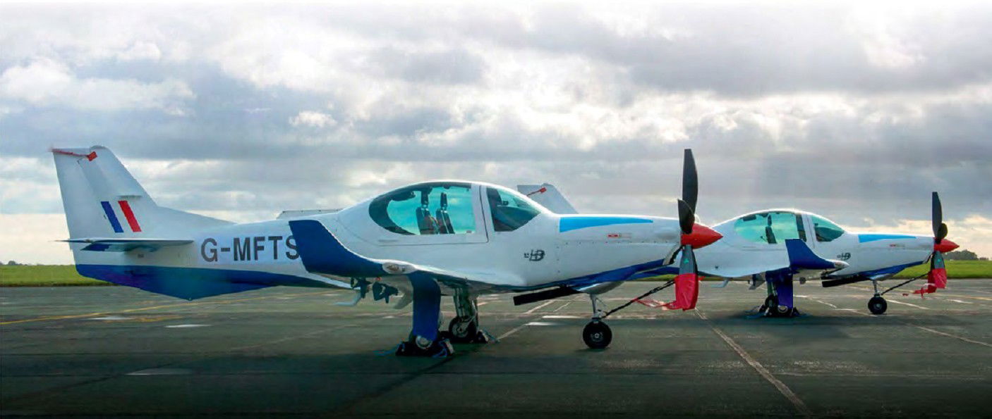 Initial Two MFTS Prefects Arrive at Cranwell