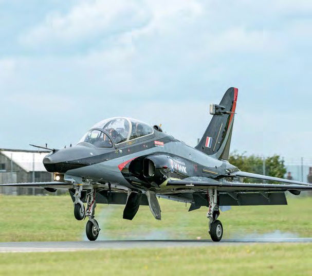 BAE Systems flies Advanced Hawk