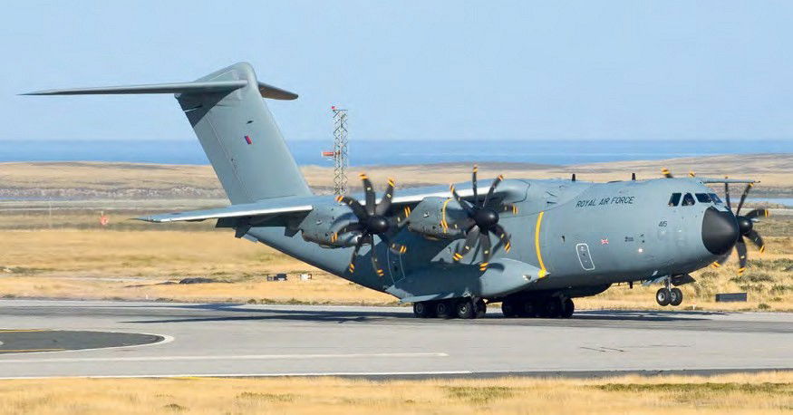 Atlas arrives in the Falklands