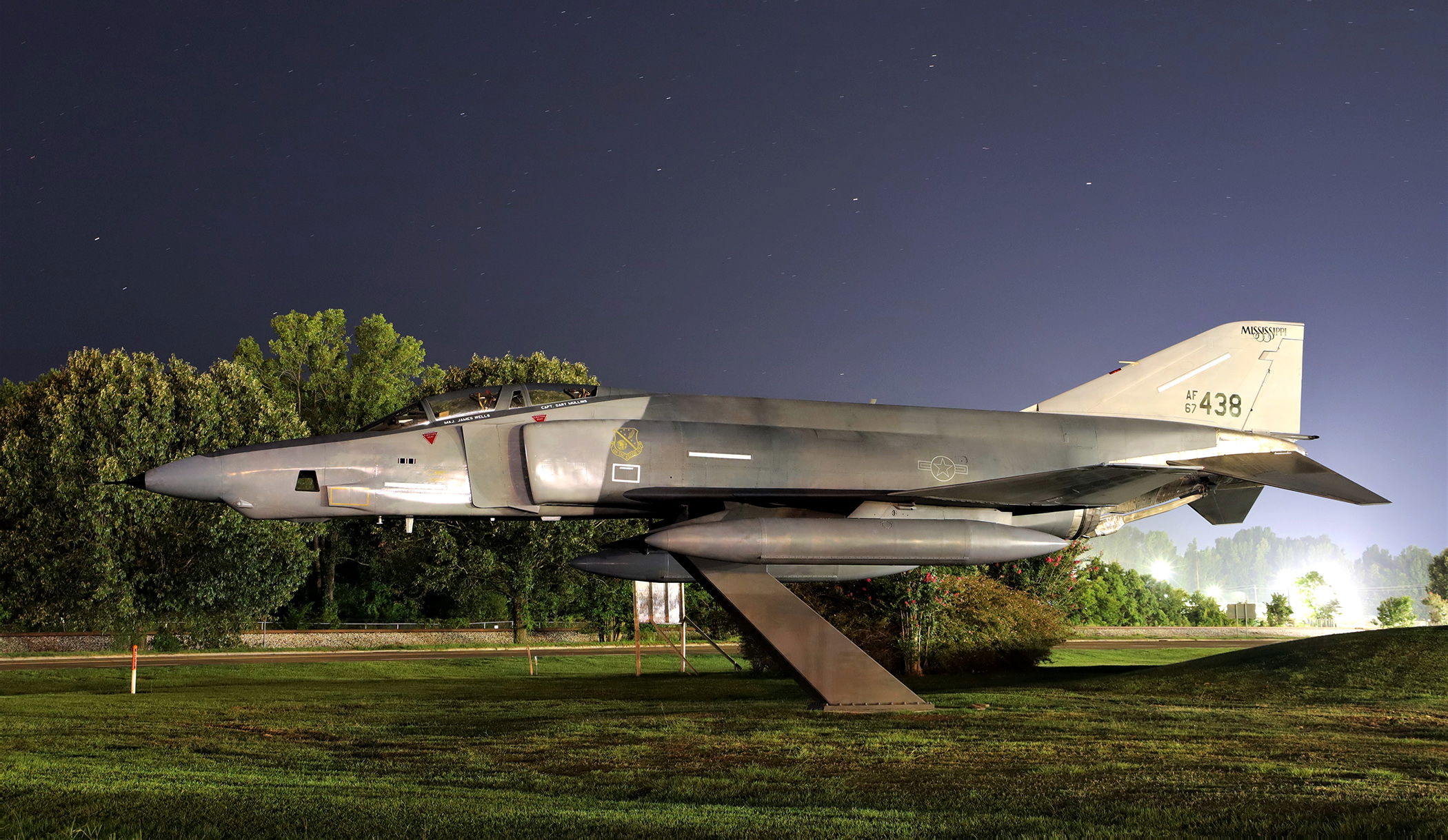 Phantom completed for memorial display