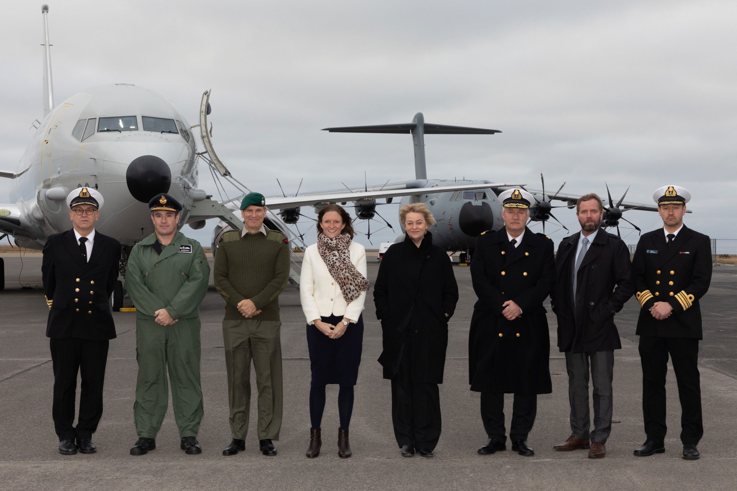 El RAF Poseidon realiza su primer aterrizaje en la base aérea de Keflavik