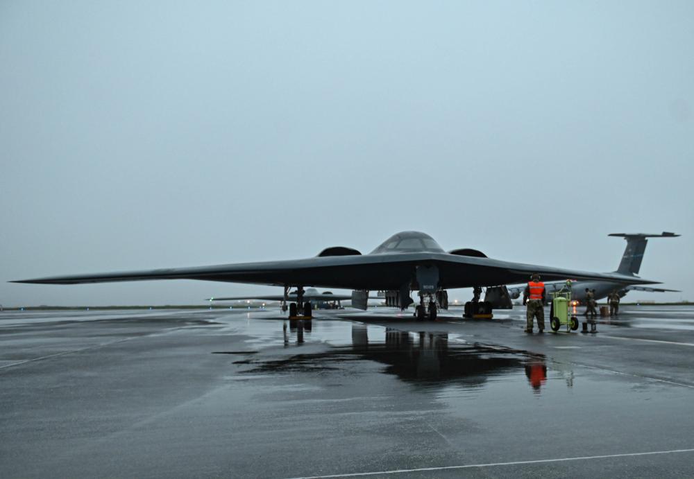 B-2A Spirits conduct first-ever forward operations from Iceland