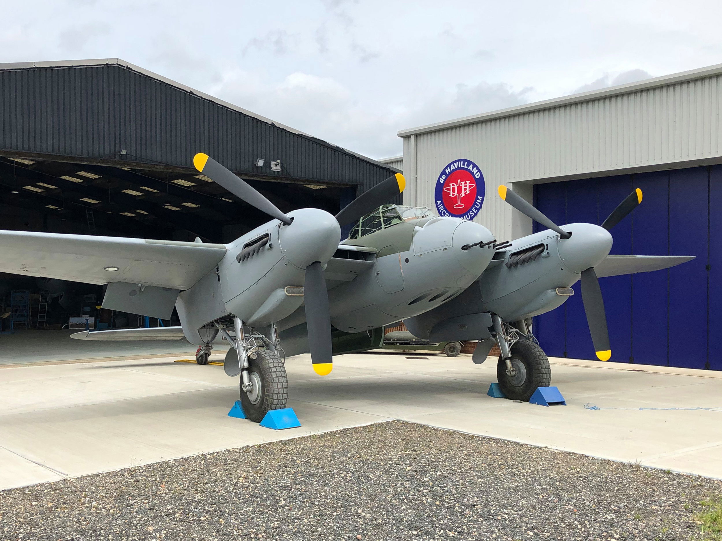 El Mosquito se presenta en el Museo de Aviones de Havilland