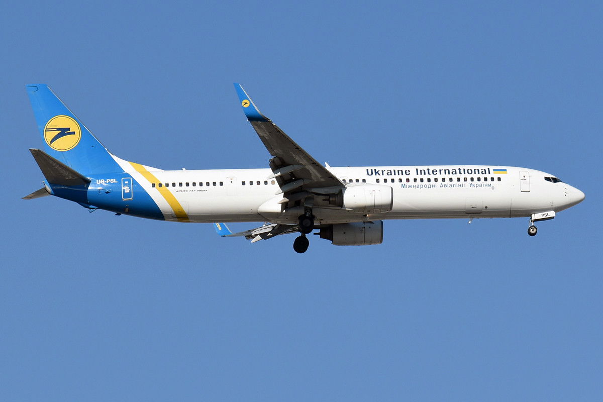 Where you can see this Ukrainian 737 across Europe now