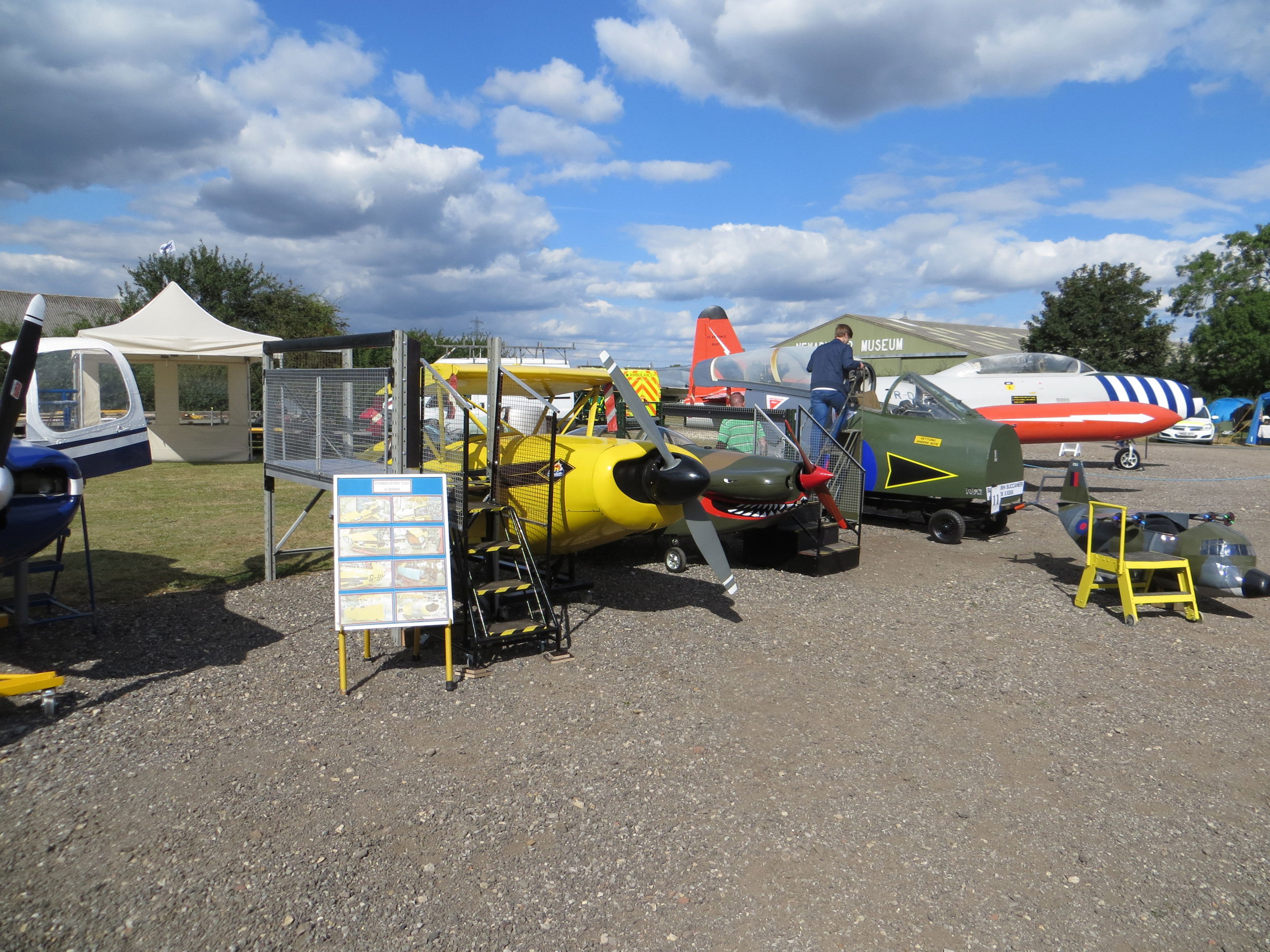 El Museo del Aire de Newark se prepara para el Cockpit-Fest