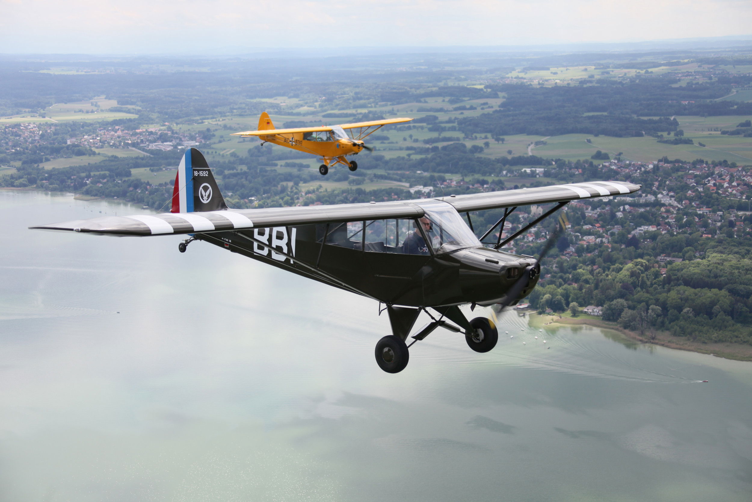 French Army Piper flies again in new colours
