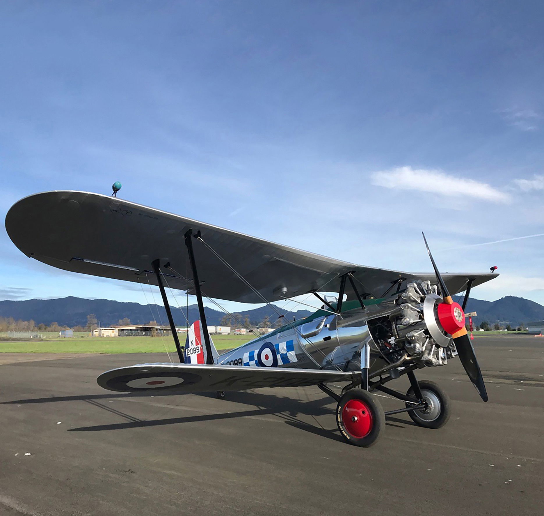 Réplica del Bristol Bulldog en Oregón tras 24 años de construcción