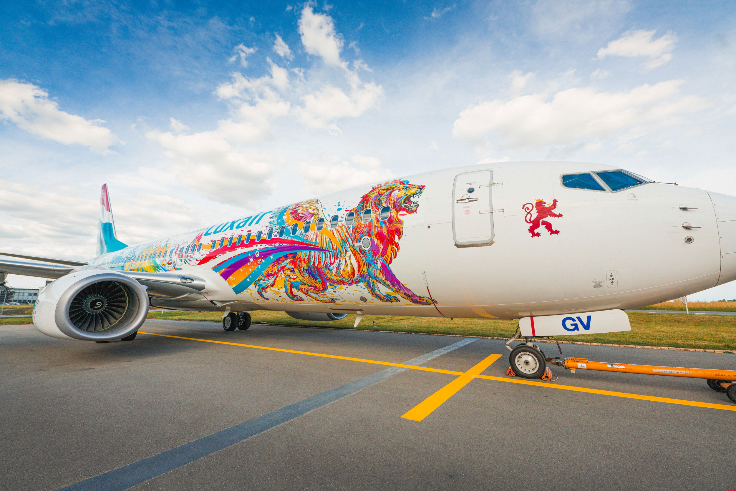 Luxair reveals stunning special new livery