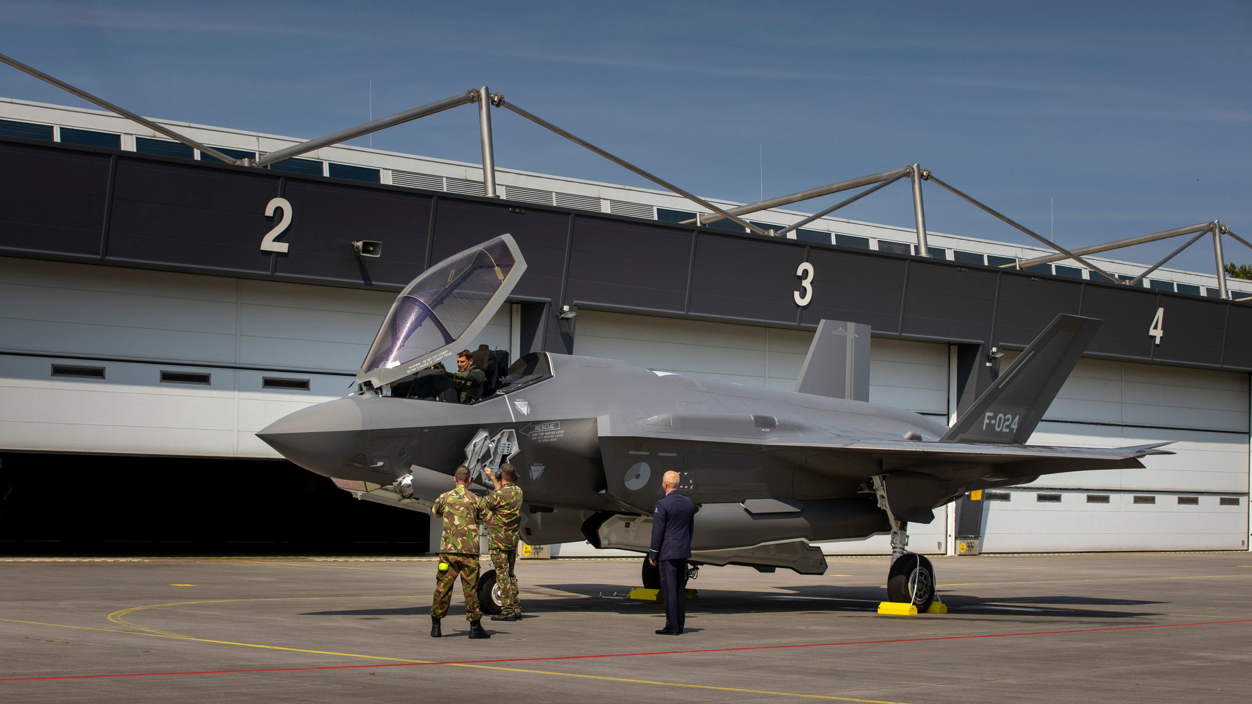 Primeros F-35A de la RNLAF para la base aérea de Volkel al resucitar el escuadrón 313