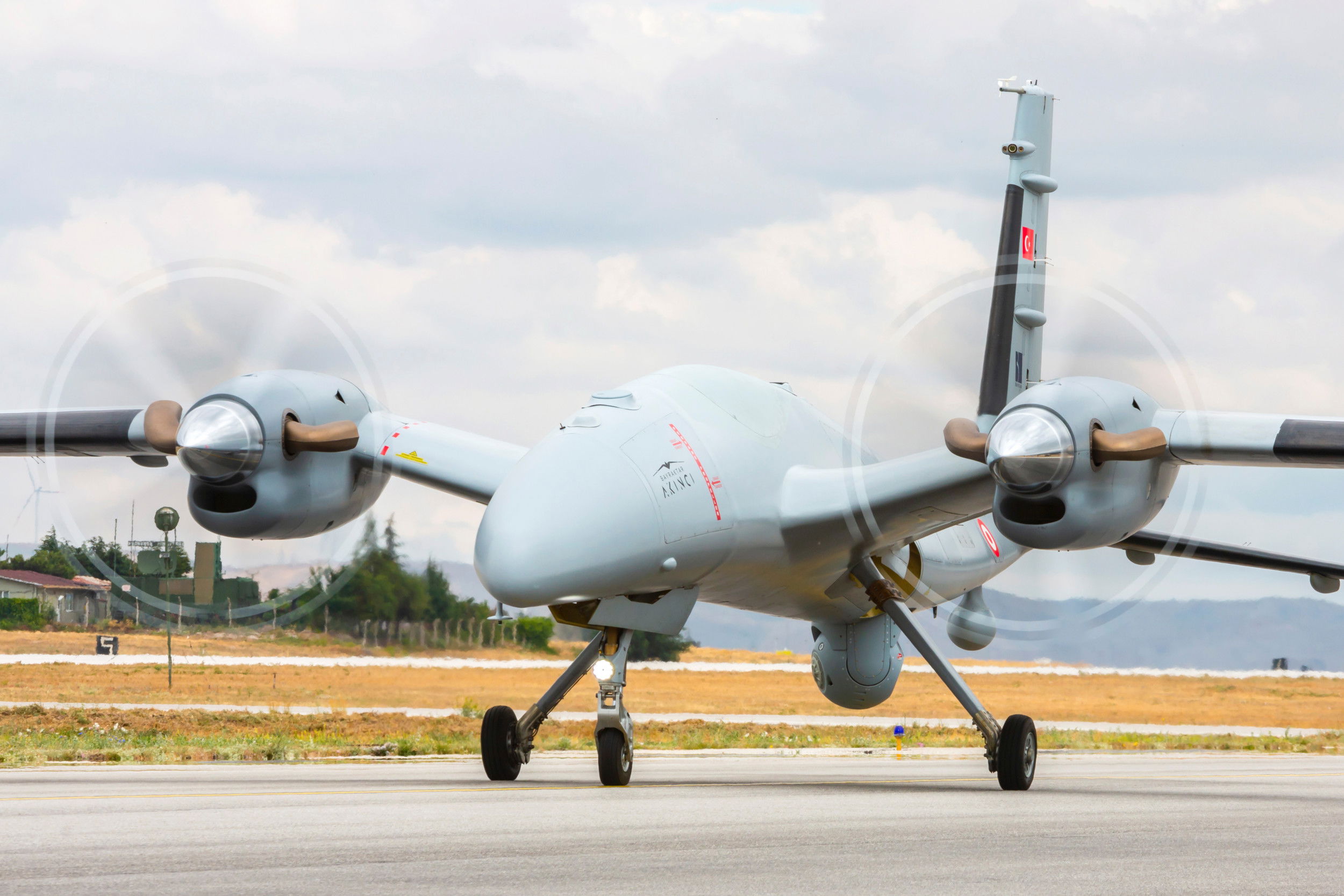 Bayraktar Akıncı B makes debut at Anatolian Eagle 22