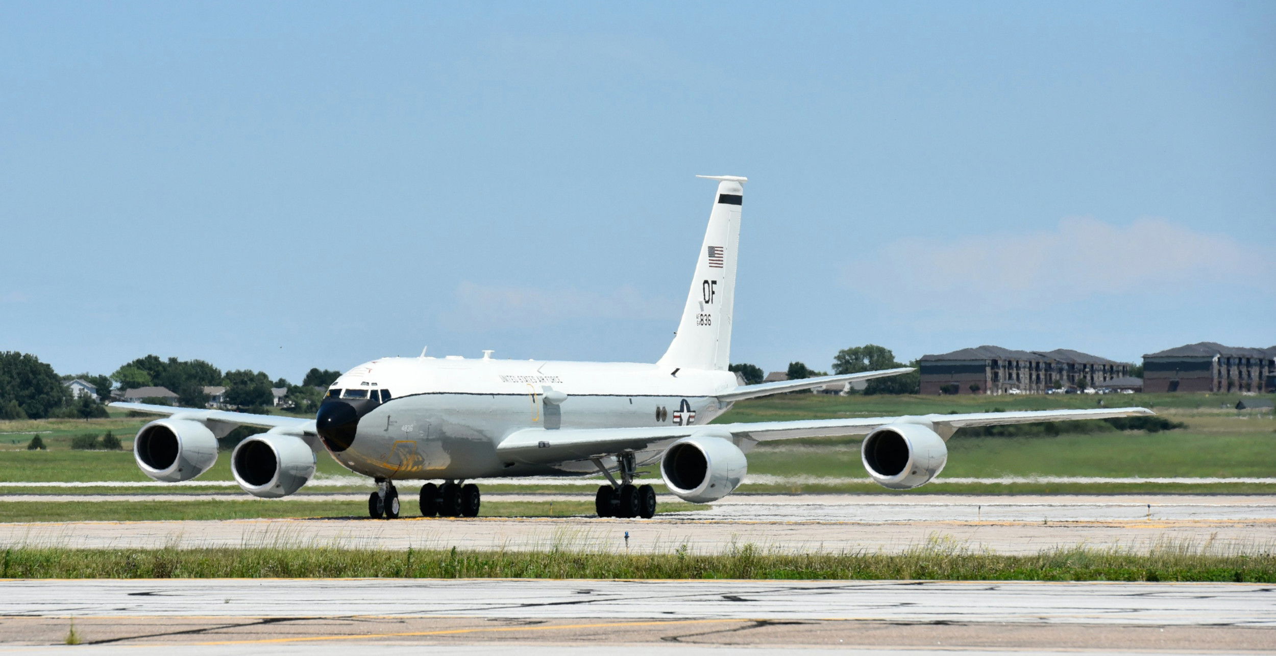 First WC-135R Constant Phoenix delivered to the 55th Wing