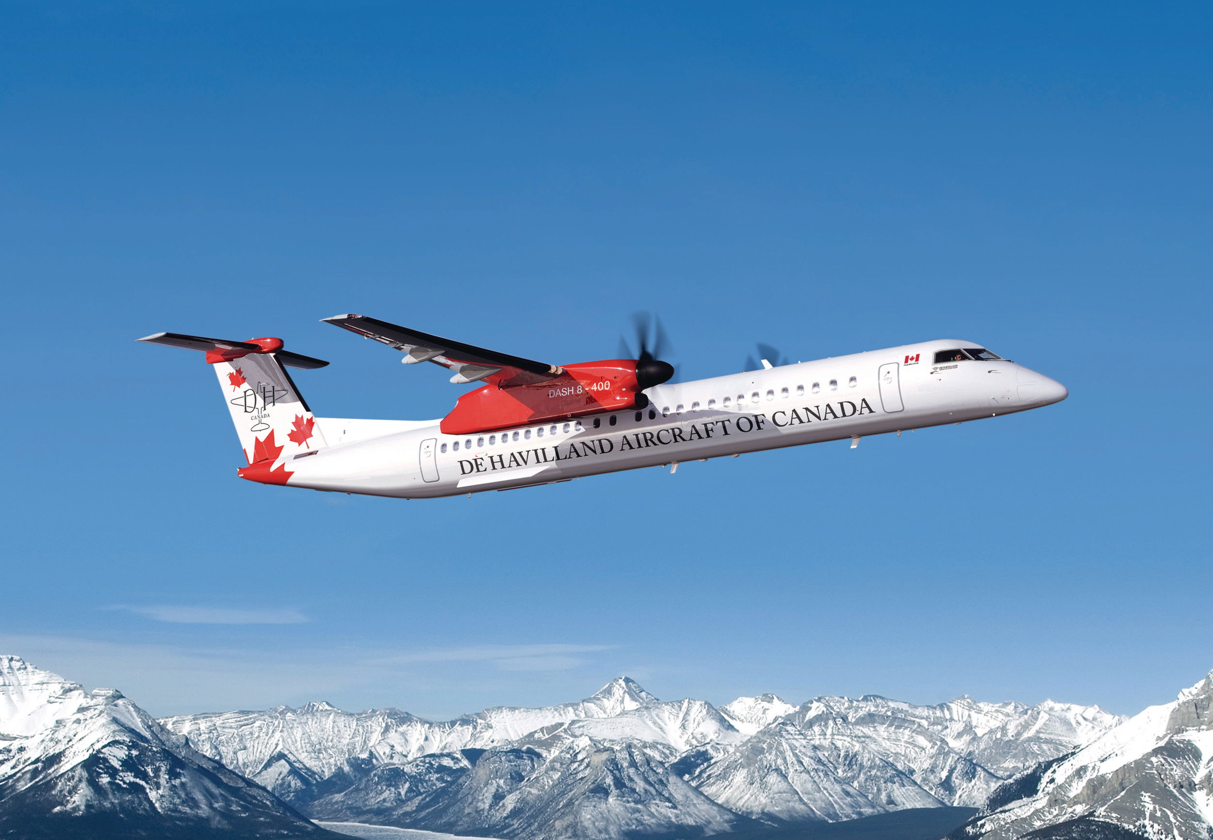 De Havilland Canada presenta el trío de cargueros Dash 8-400