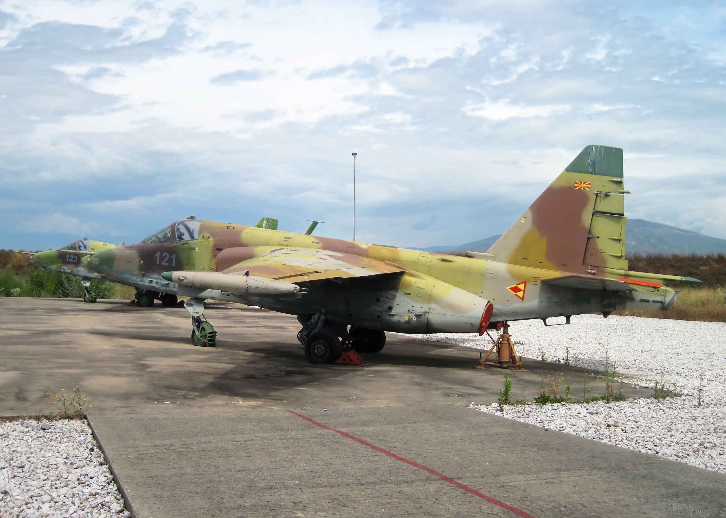 North Macedonia donates Su-25 ground attack jets to Ukraine