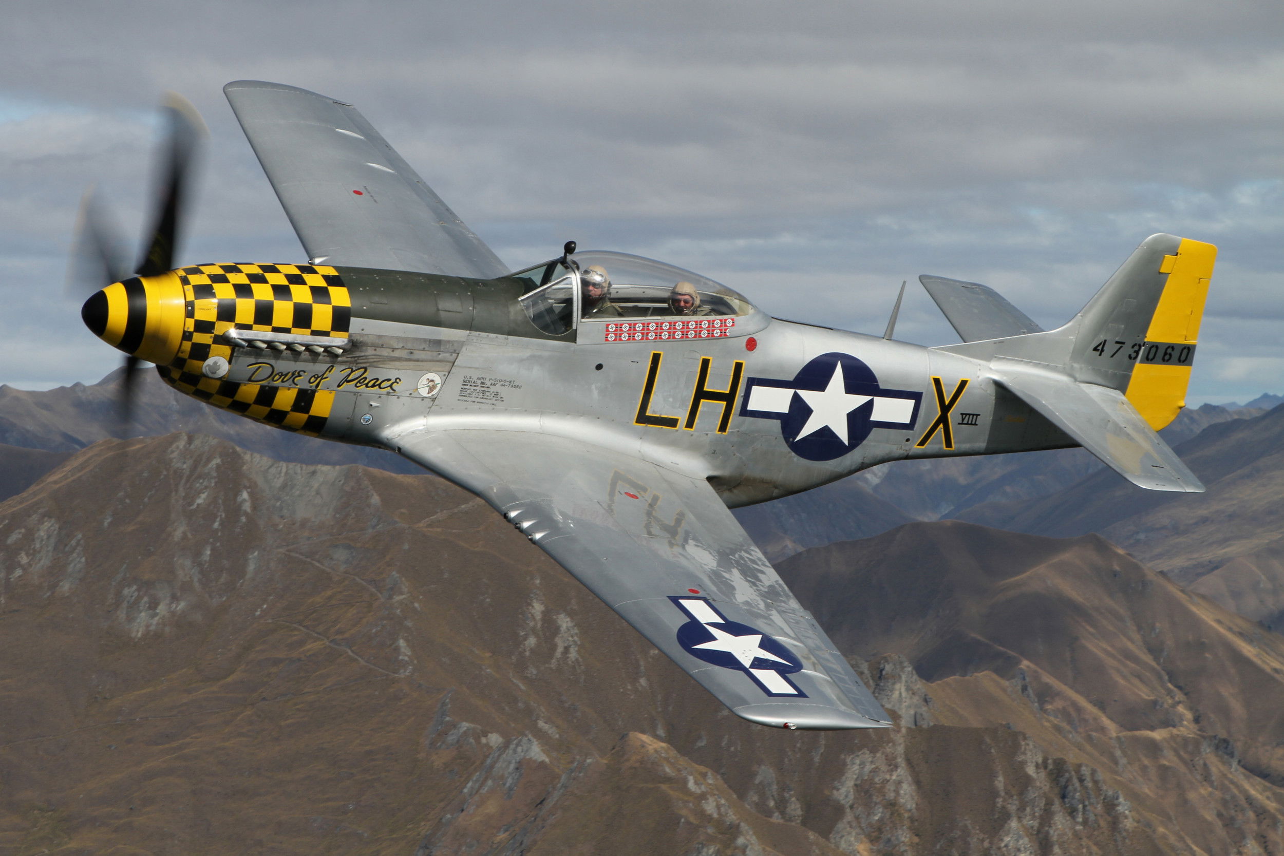 Un Mustang en condiciones de volar vuelve a casa, a Australia