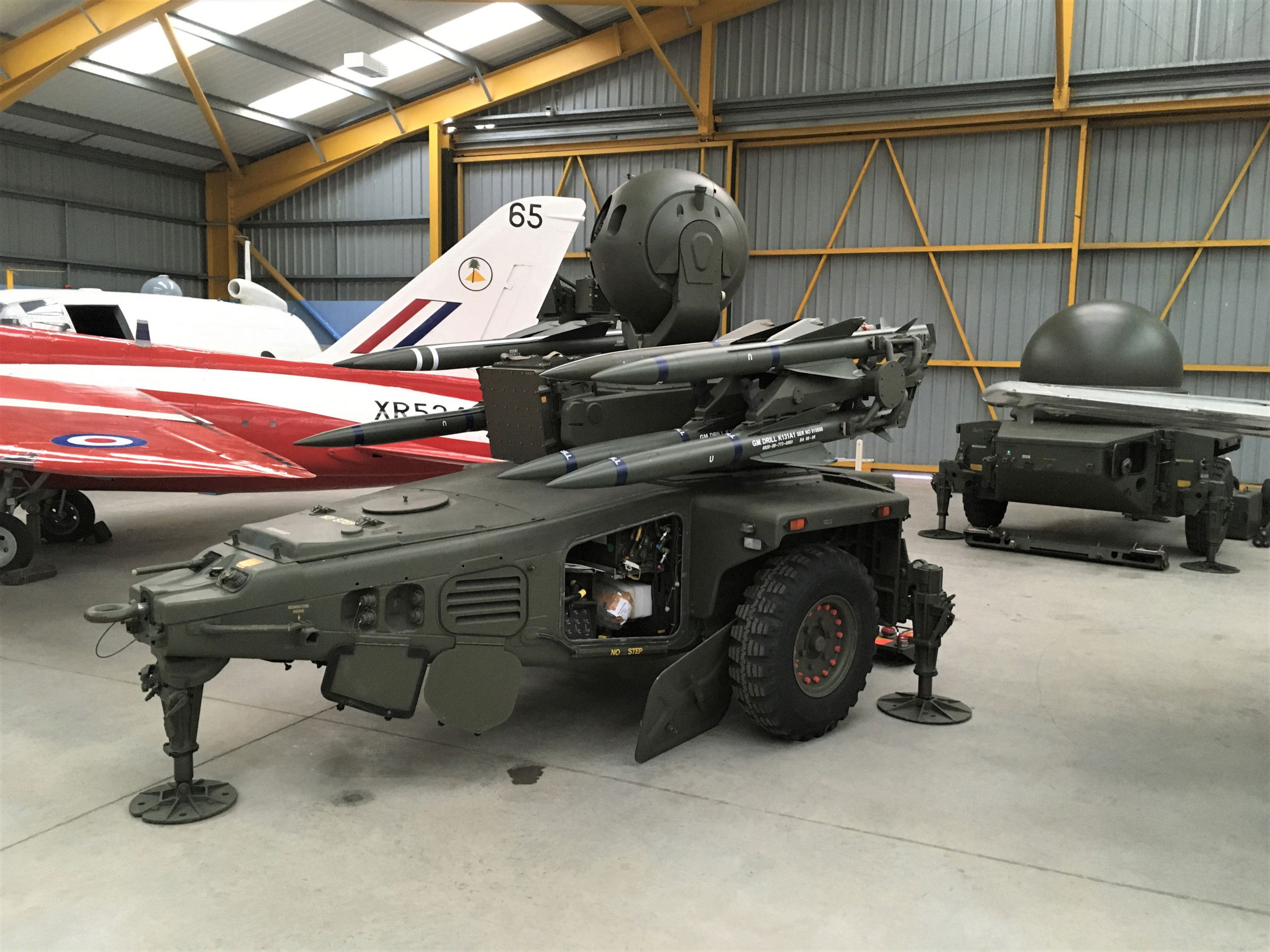 Sistema de defensa Rapier revelado en Newark