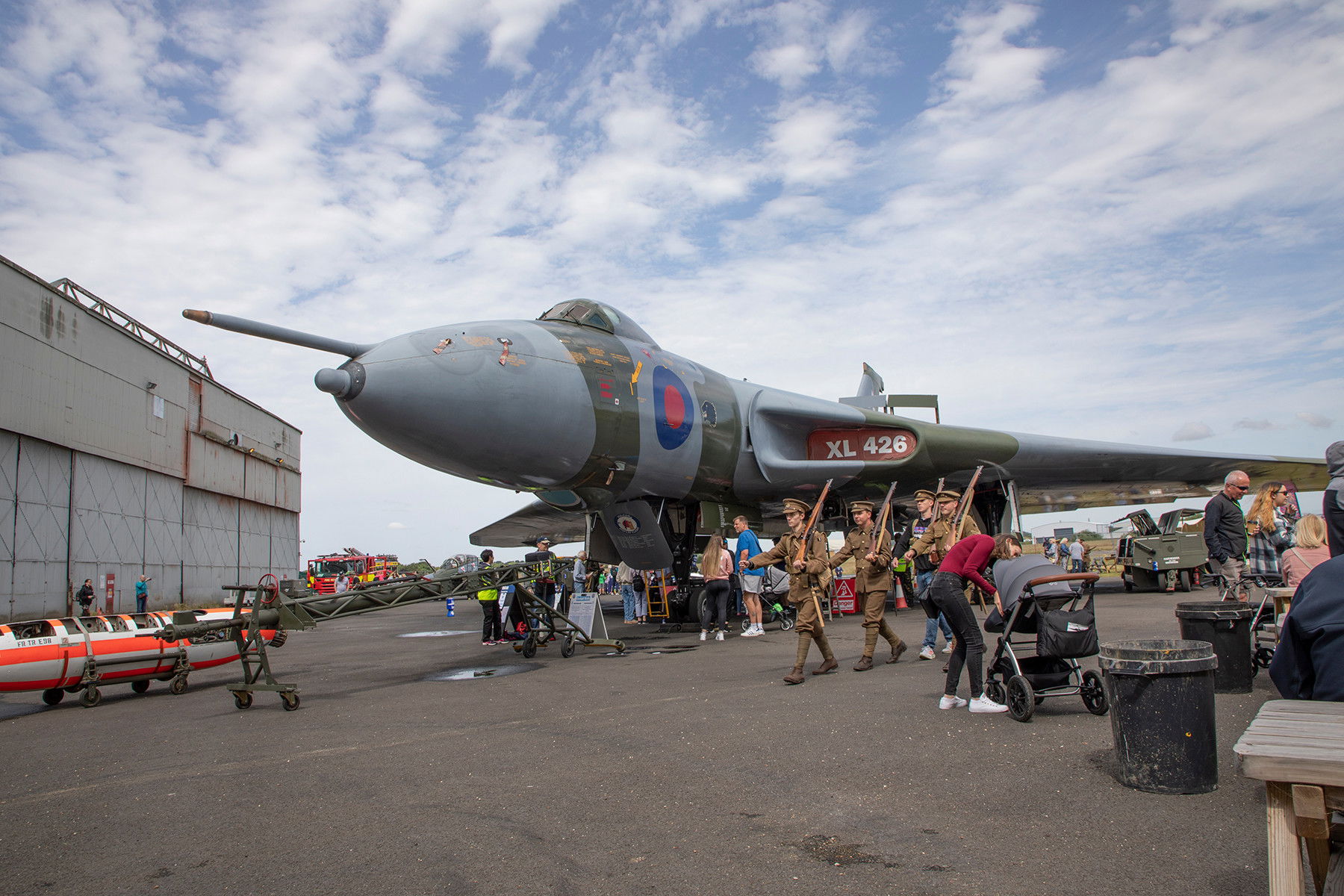 Southend Vulcan open to visitors on Sunday 21st