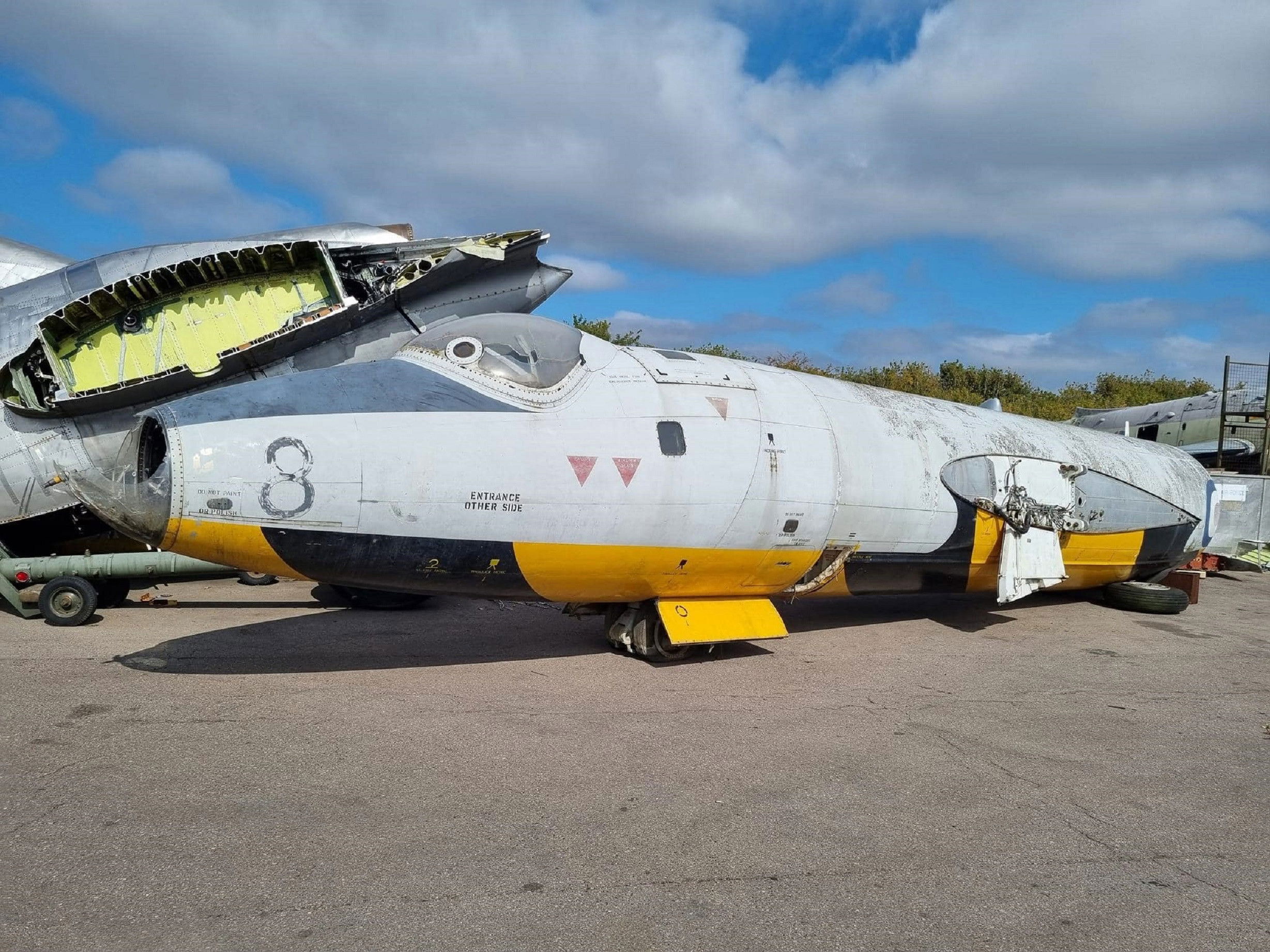South Wales Aviation Museum receives Canberra