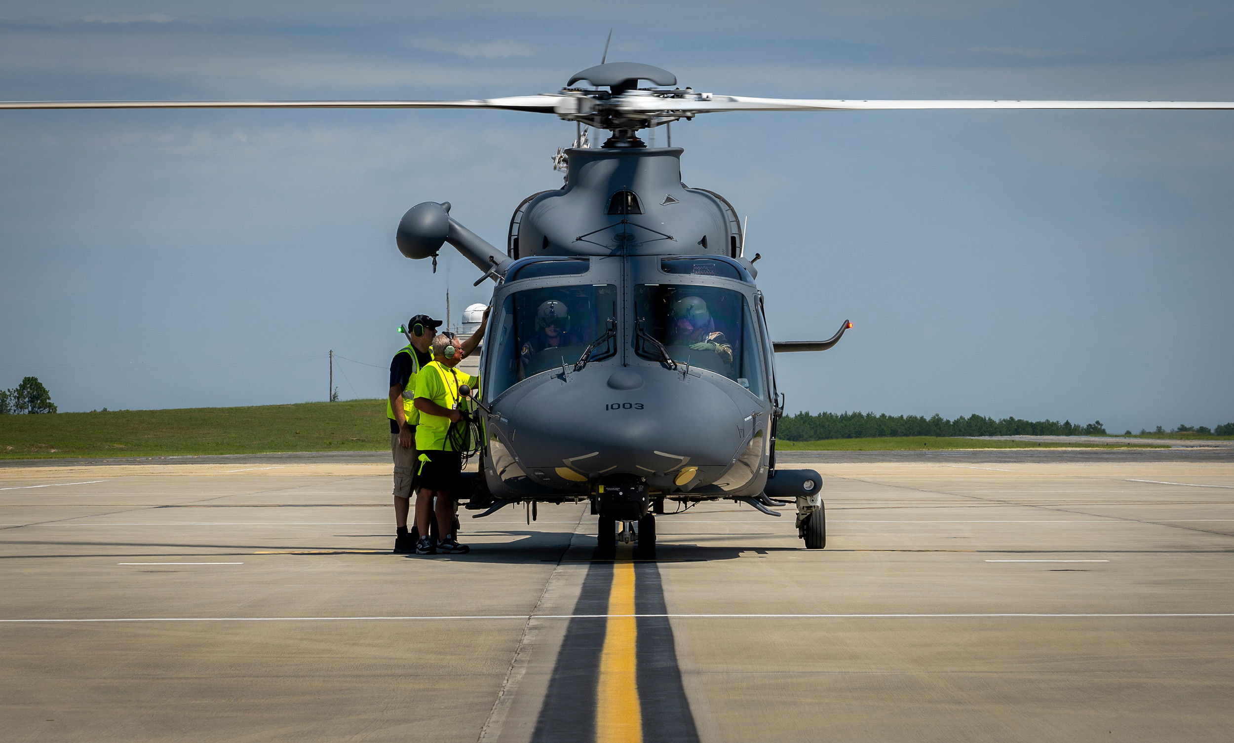 USAF charts Grey Wolf progress as it receives first helicopters
