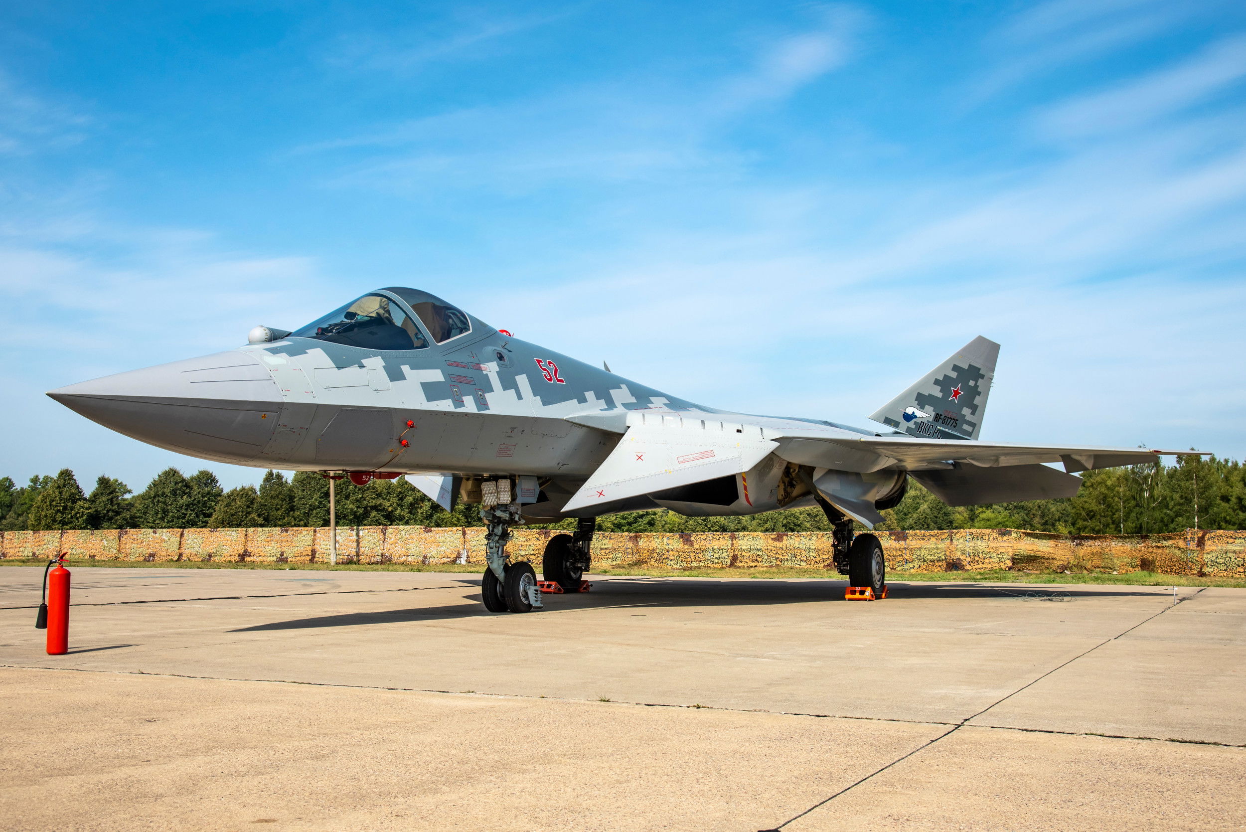 La RuASF muestra los últimos Su-57 en la ARMY-2022