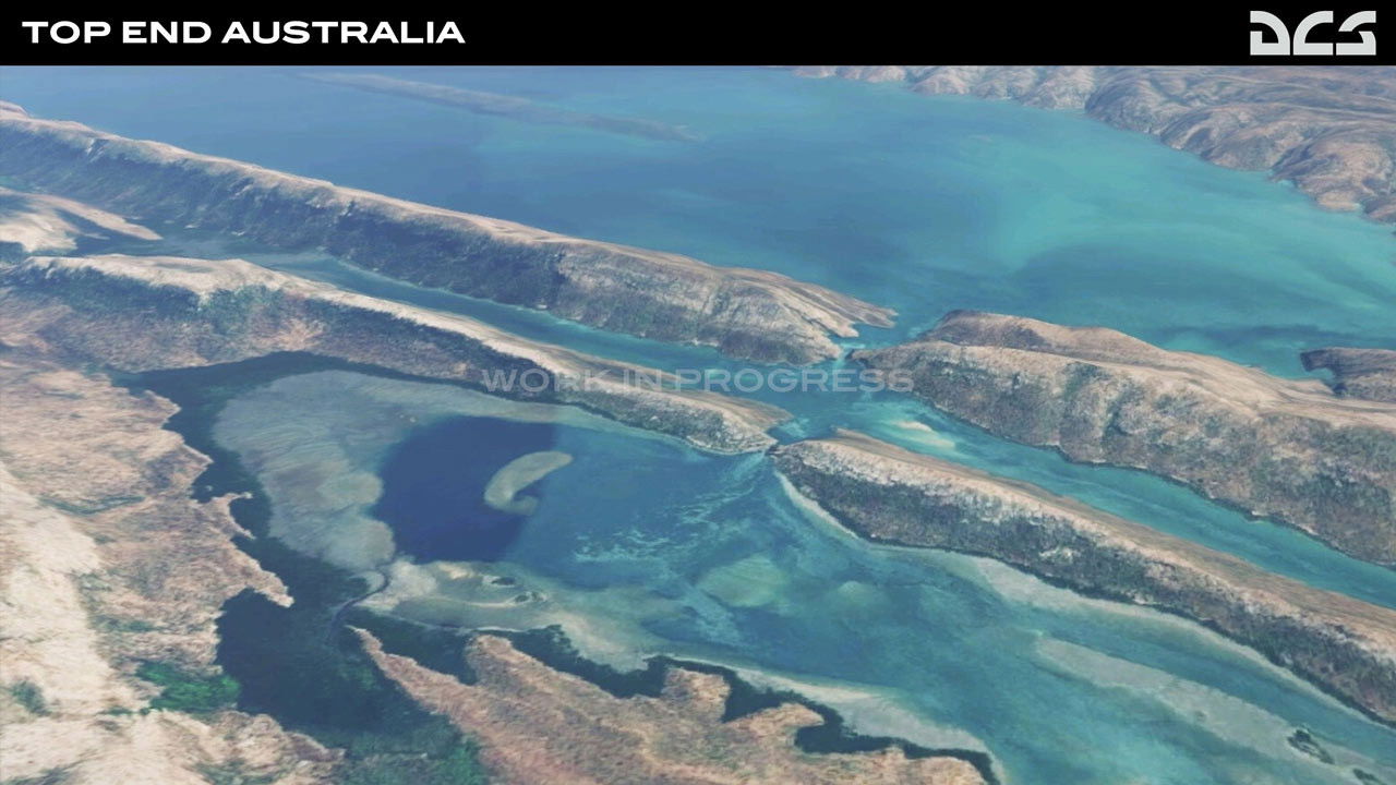 Introducing DCS: Top End Australia map