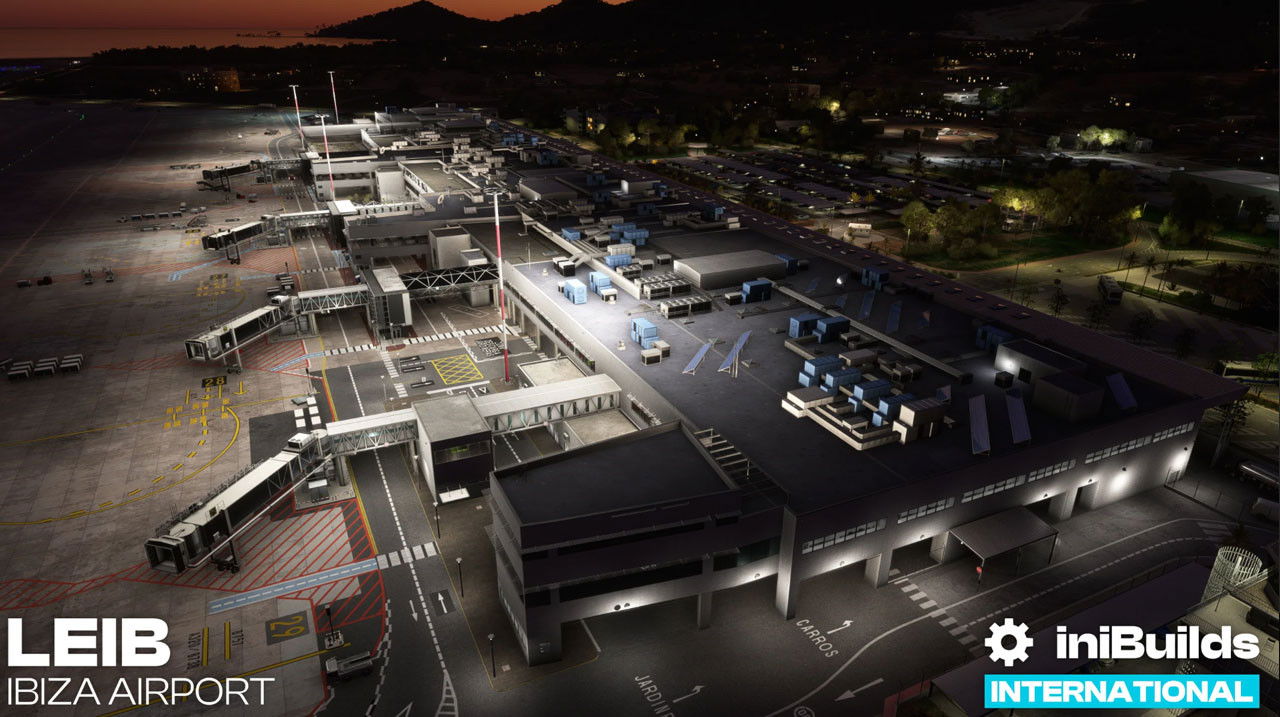Lanzamiento de Ibiza para Microsoft Flight Simulator