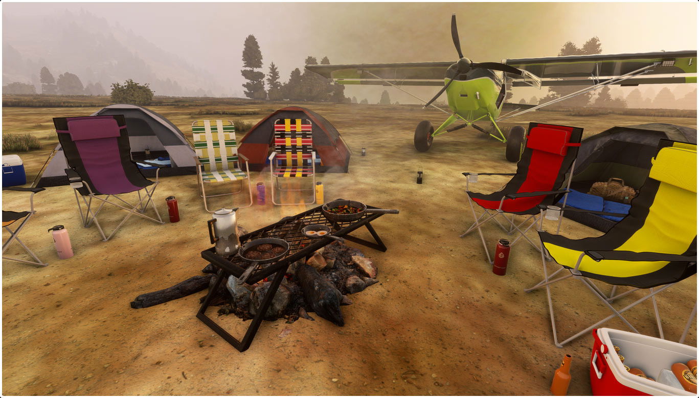 Parallel 42 lanza la utilidad Campout para Microsoft Flight Simulator