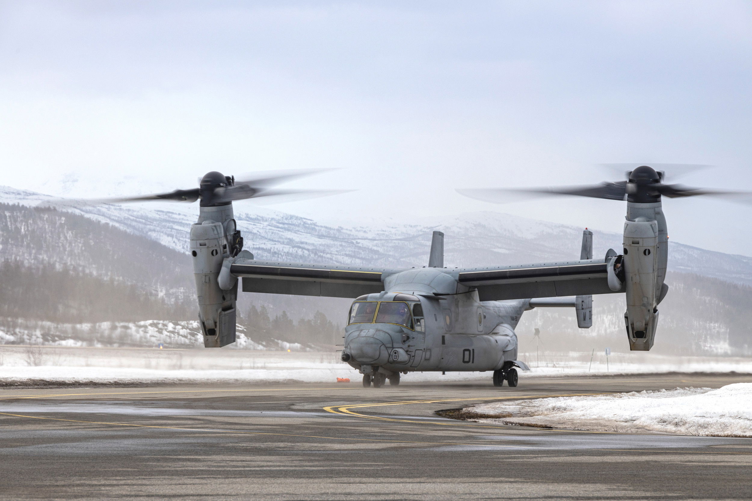 Pilot error cited as cause of MV-22B Osprey crash in Norway
