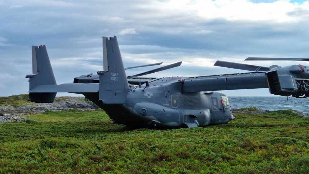 CV-22B remains trapped in Norway as USAF lifts grounding order