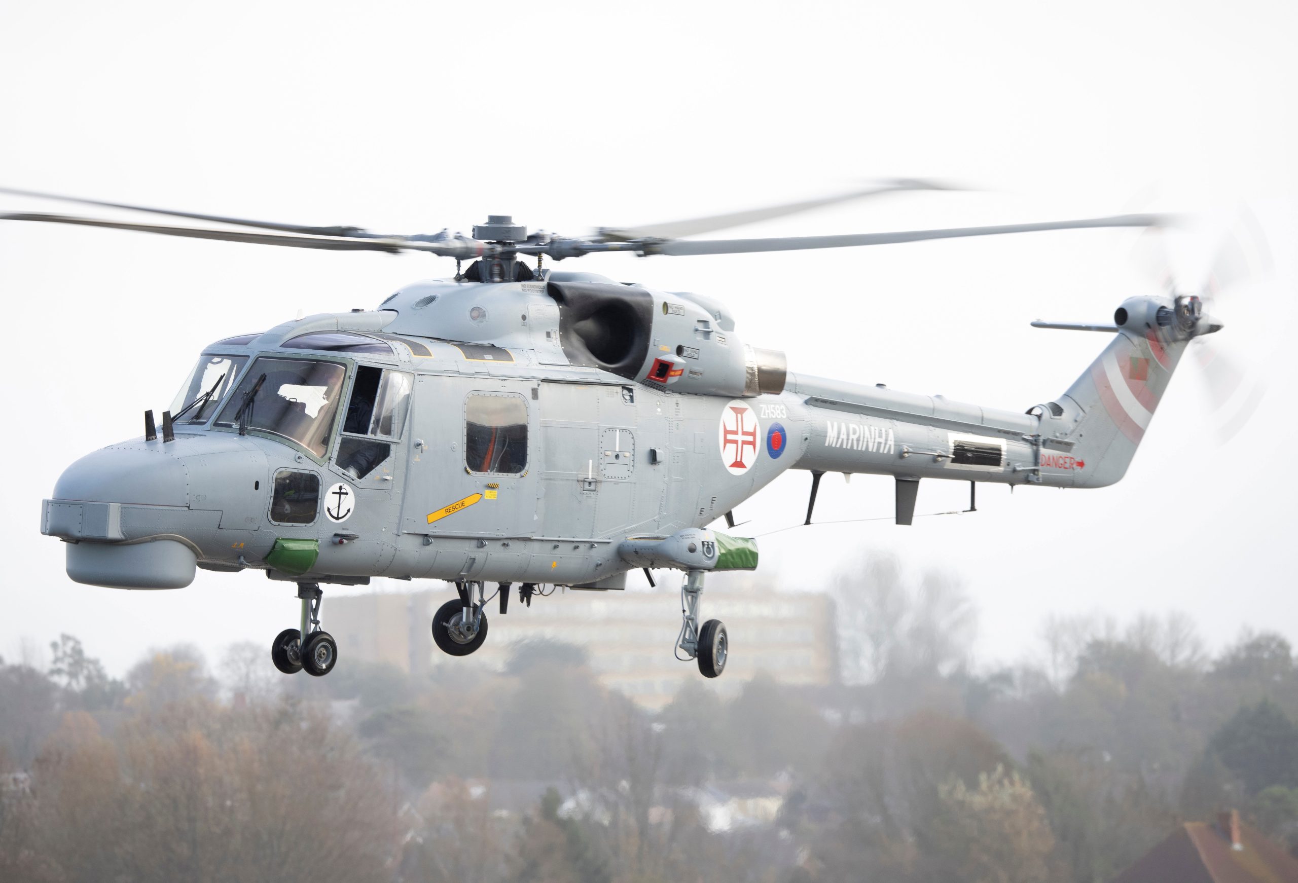 La Marina portuguesa recibe el primer Lynx Mk95A actualizado