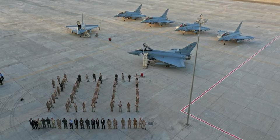 Kuwait receives additional Eurofighter Typhoons