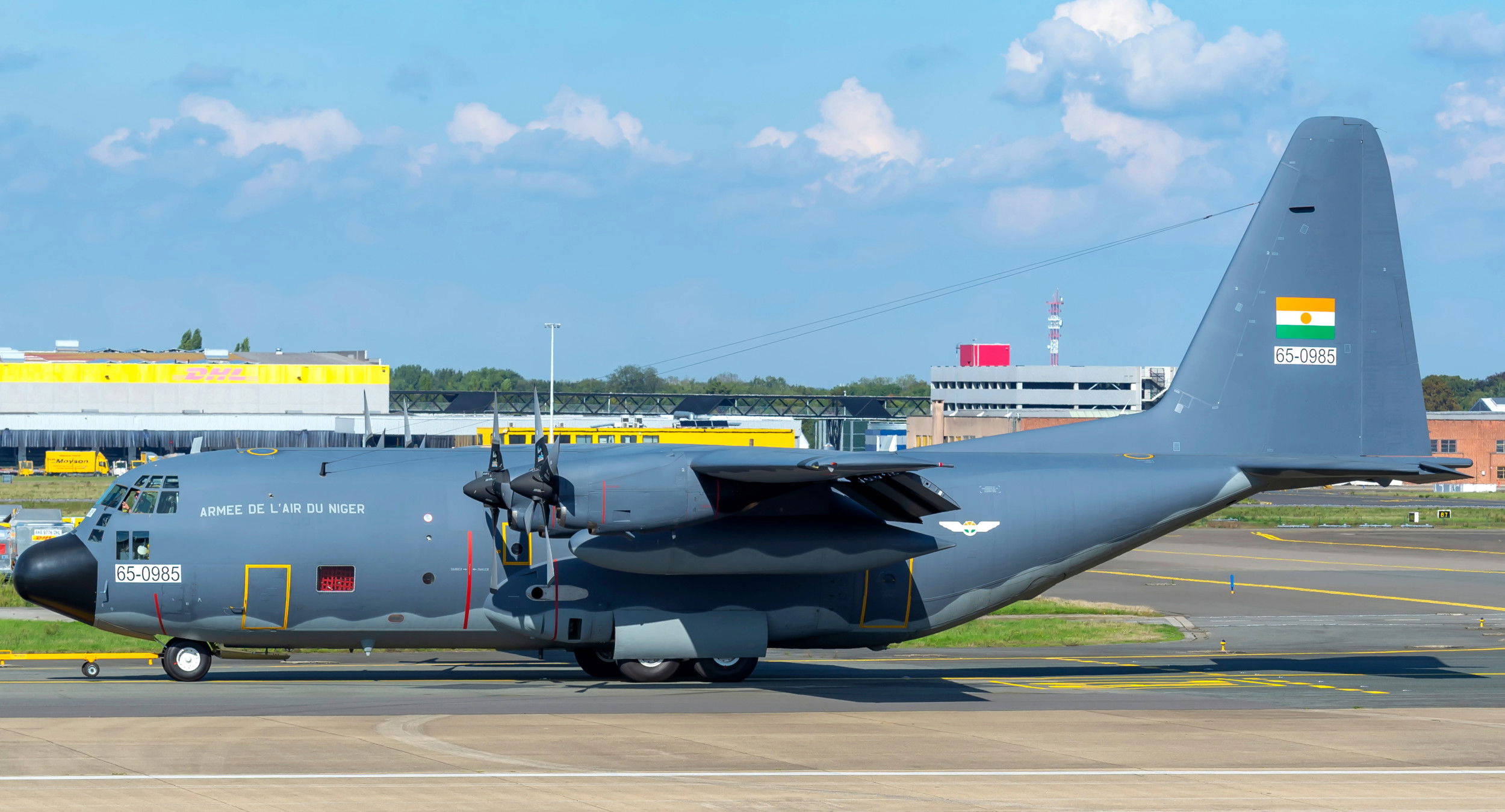 Nigerien C-130H completes overhaul in Brussels