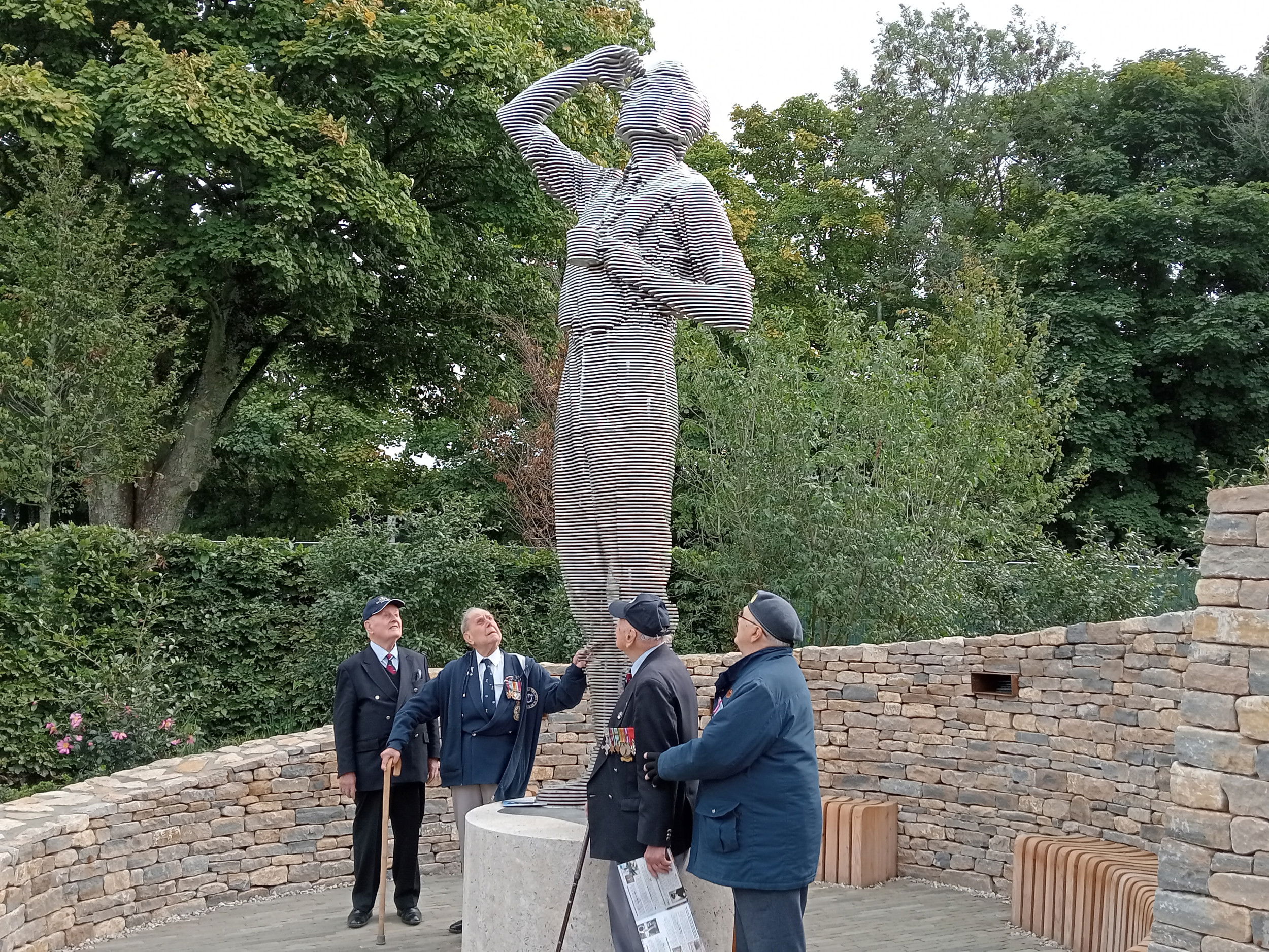 Memorial to Churchill’s Few unveiled
