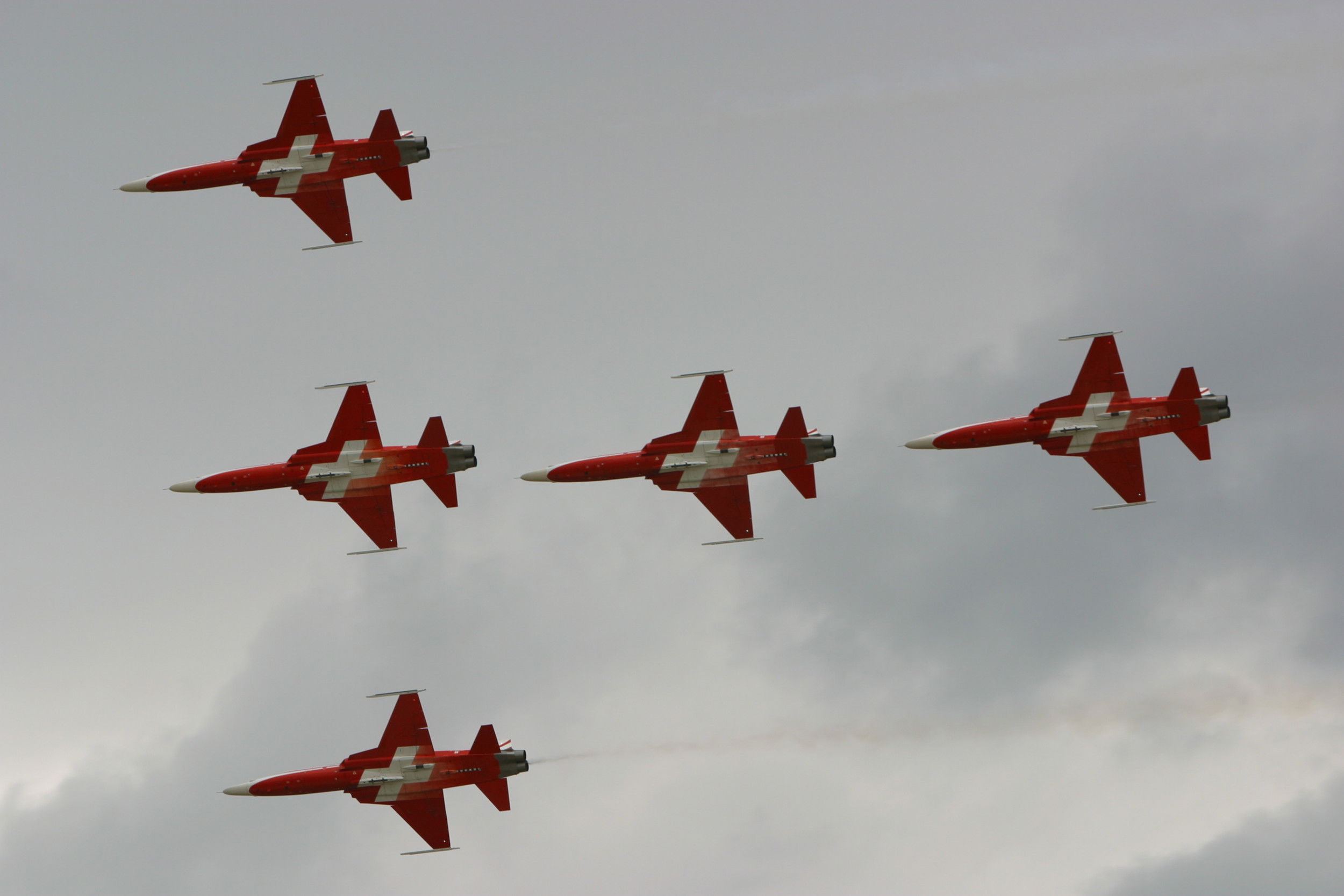 La Patrouille Suisse visitará la RAF Waddington