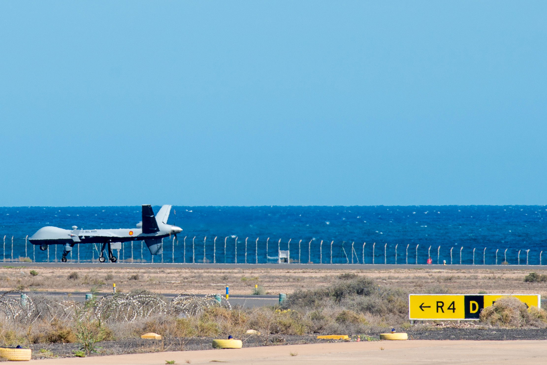 Spanish Predator-B makes its first flight in Lanzarote