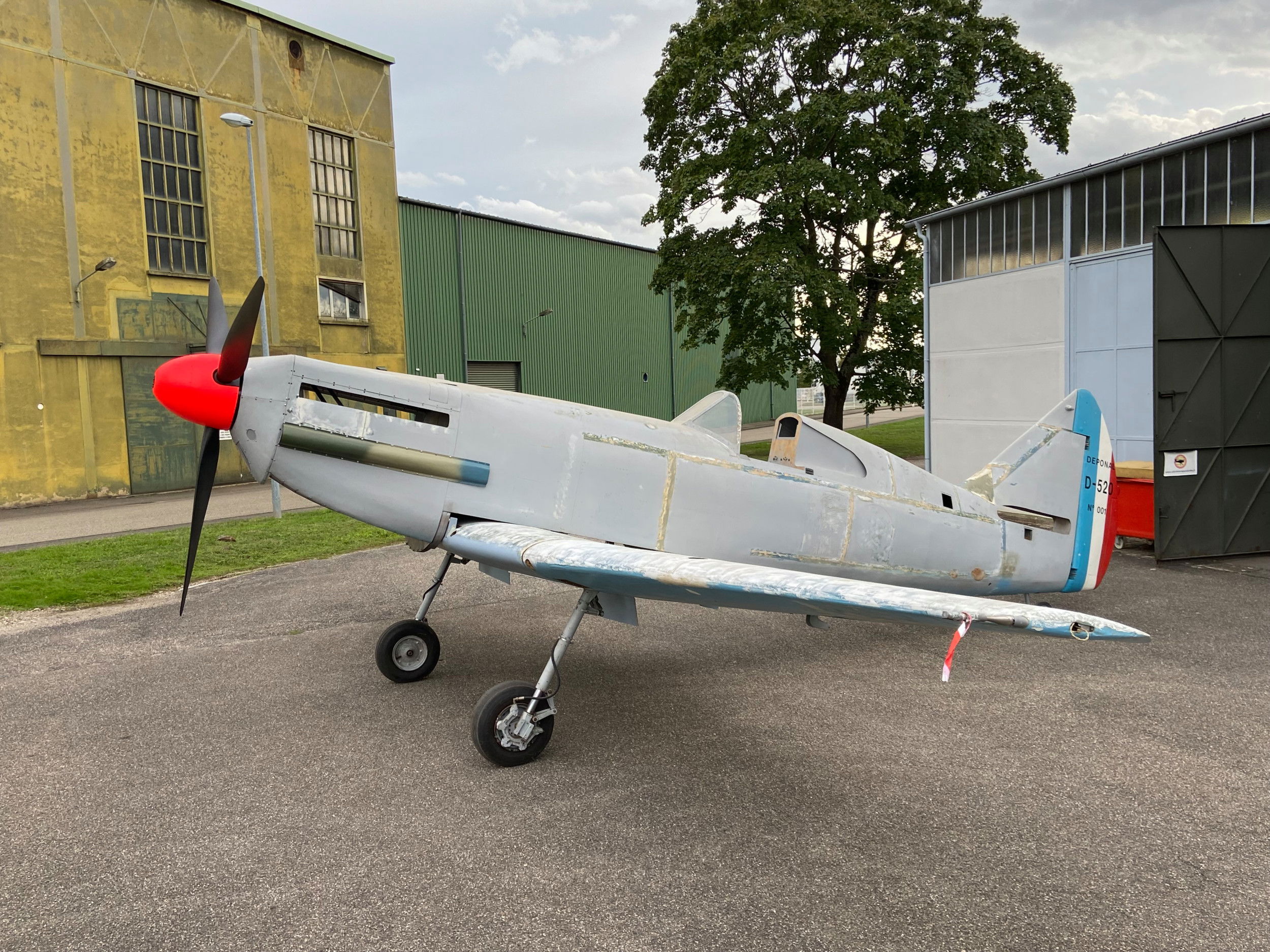 Genuine parts added to Dewoitine replica