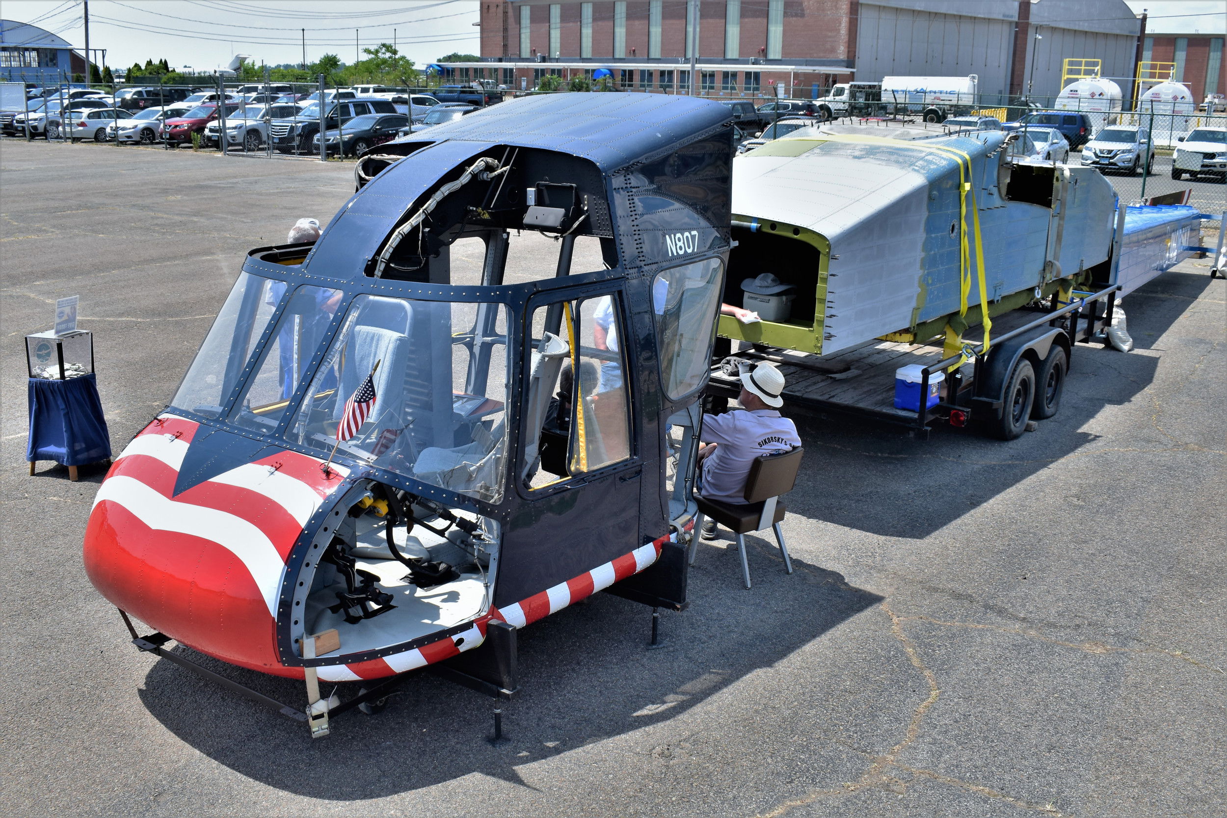 Unique ‘Flying Crane’ taking shape in Connecticut