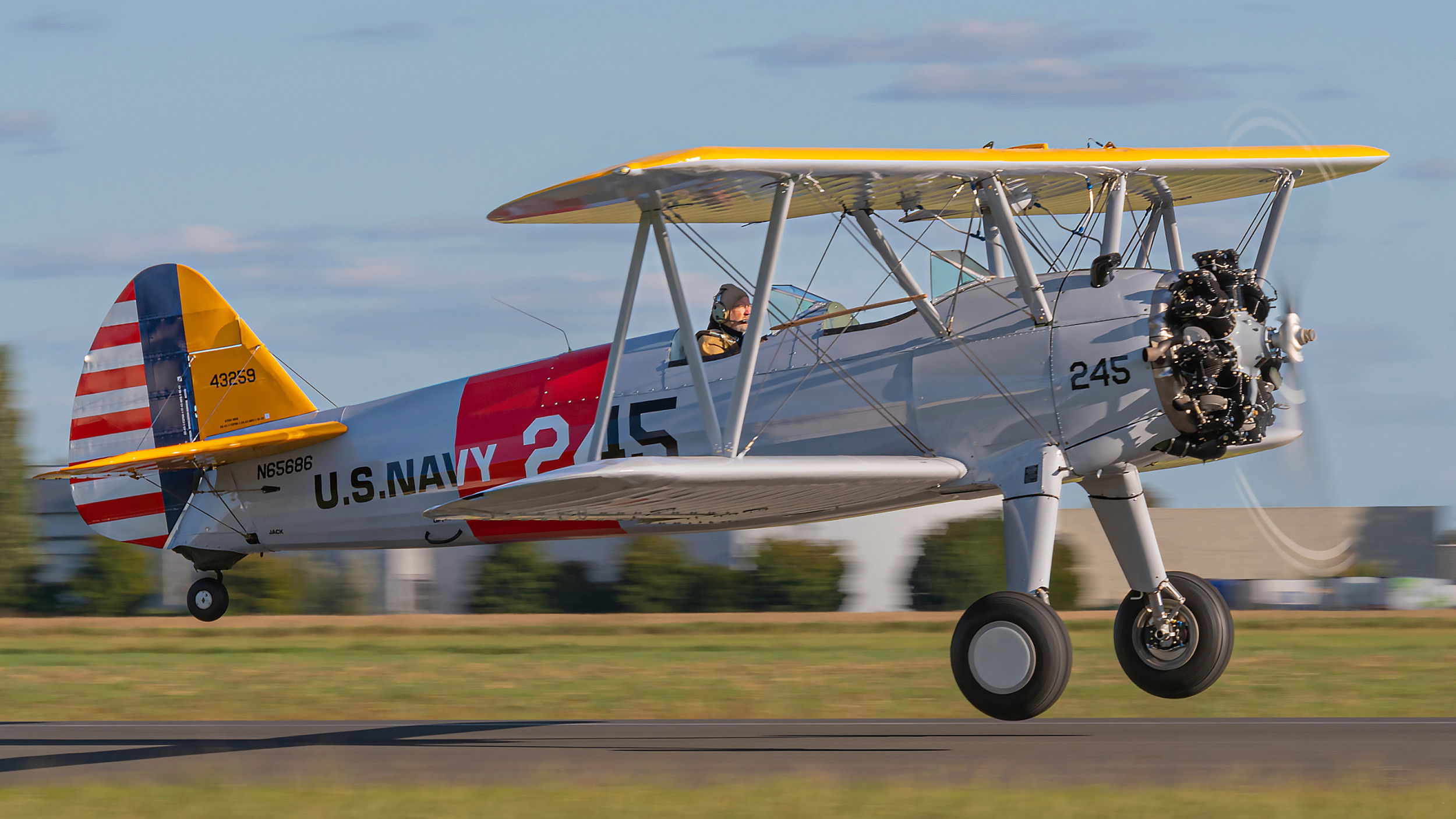 El Stearman vuelve al aire en Francia