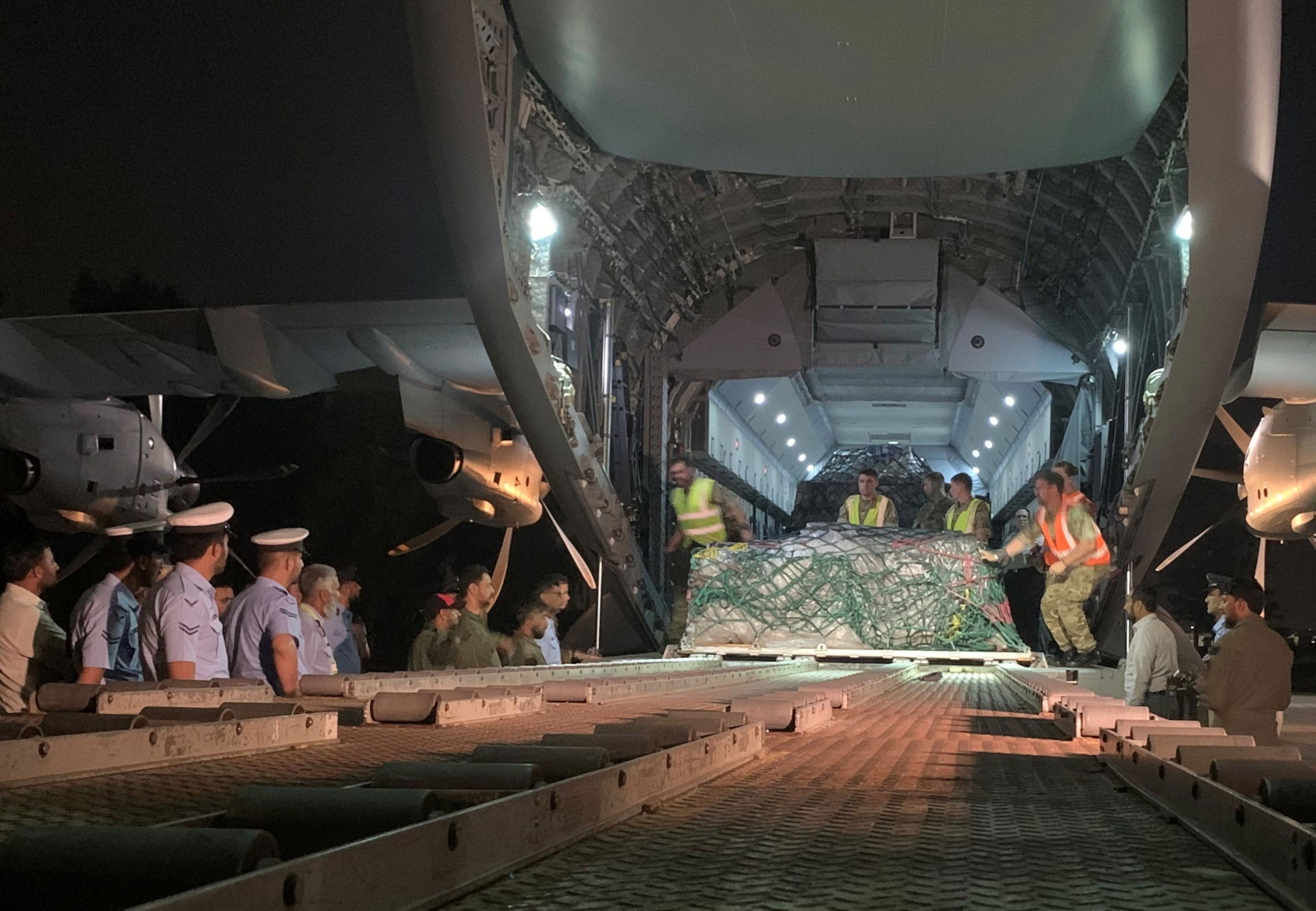 RAF delivers aid to Pakistan following devastating floods