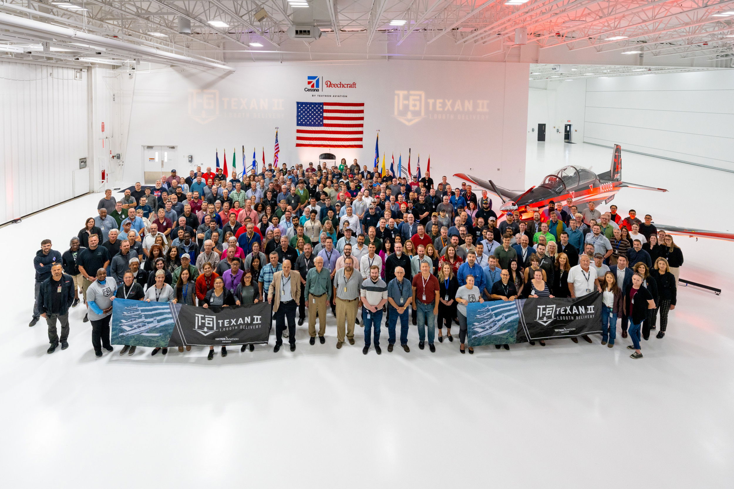 Textron Aviation delivers 1,000th T-6 Texan II