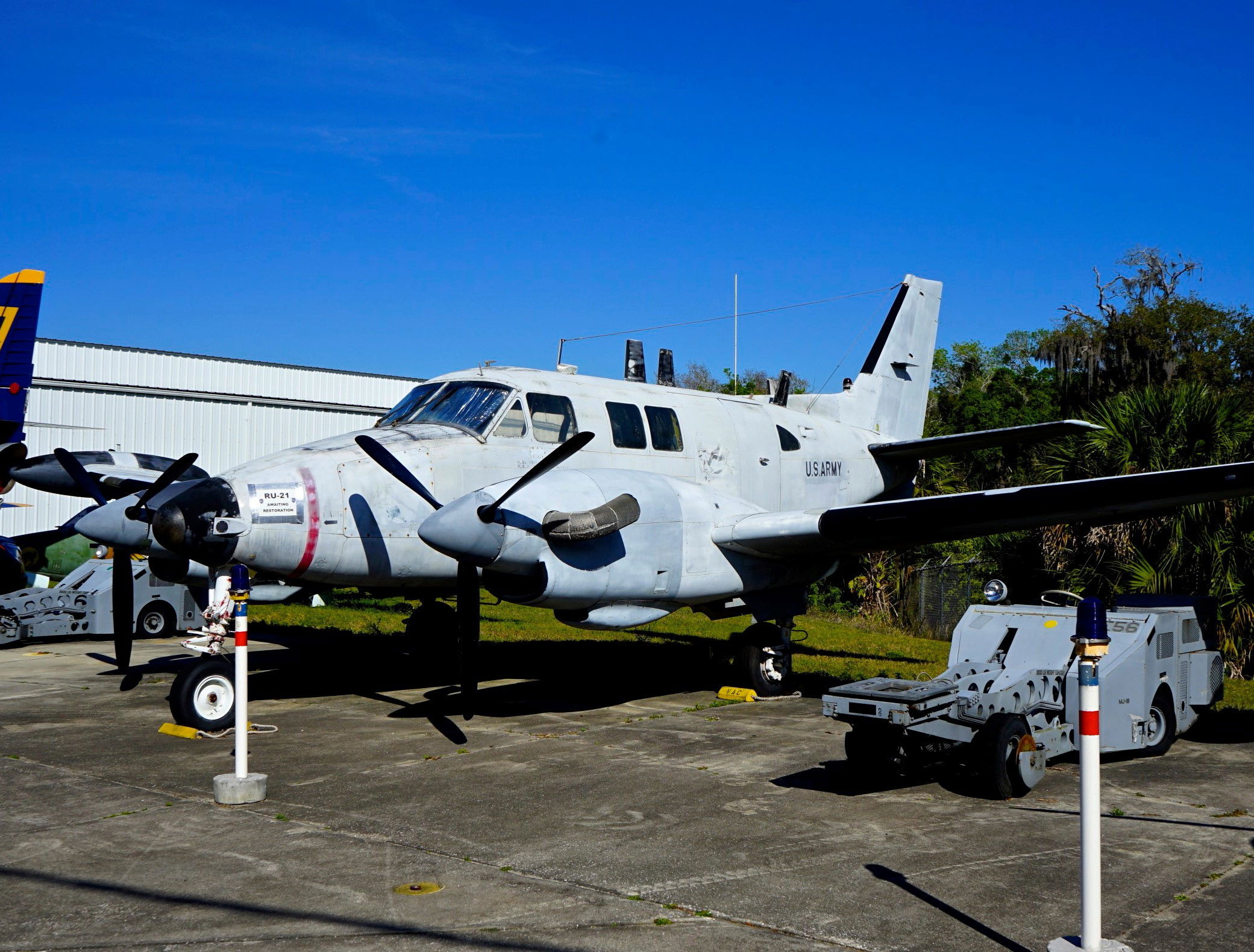 Military Beechcraft awaits restoration