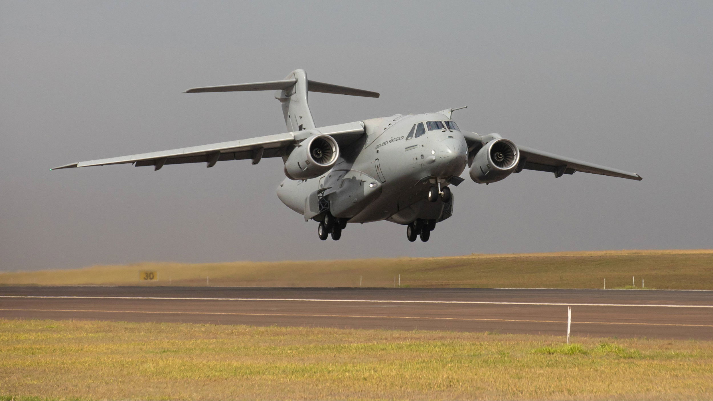 Portugal's first KC-390 arrives at Beja